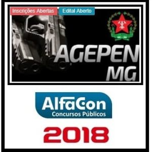 AGEPEN MG (AGENTE PENITENCIÁRIO) ALFACON 2018.2