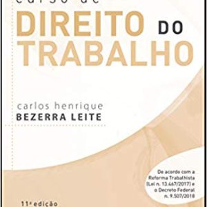 CURSO DE DIREITO DO TRABALHO – BEZERRA LEITE 2019.1