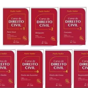 Coleção Curso De Direito Civil 7 Volumes – Paulo Nader 2016