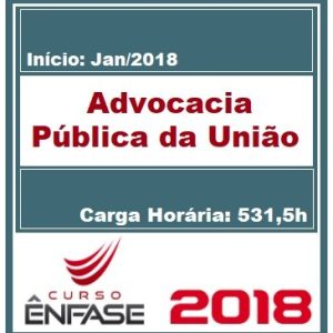 Curso Federal AGU Preparação Completa – Enfase 2018