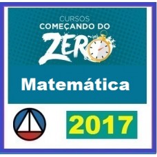 Curso Matemática – Começando do Zero CERS CONCURSOS 2017