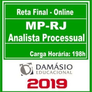 MP RJ (ANALISTA PROCESSUAL) PÓS EDITAL DAMÁSIO 2019.2