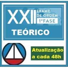 CURSO PARA EXAME OAB COMBO 1ª FASE XXII TEORIA + QUESTÕES CERS 2016.2