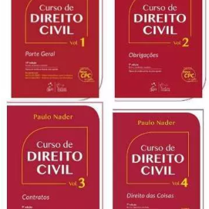 Pacote Direito Civil Vol.1.2.3.4.5.6 E 7 2016 Paulo Nader