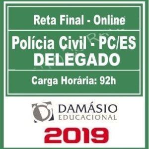 PC-ES (DELEGADO) RETA FINAL DAMÁSIO 2019.1