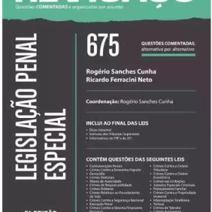 Revisaço – Legislação Penal Especial – 675 Questões – 2016