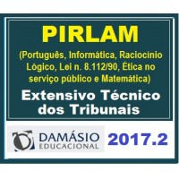 EXTENSIVO TÉCNICO DOS TRIBUNAIS | NÍVEL MÉDIO | REGULAR | DAMÁSIO 2018.1