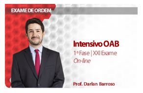 CURSO PARA EXAME OAB INTENSIVO 1ª FASE XXI EXAME DAMÁSIO 2016